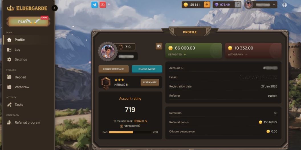 Eldergarde updated website design